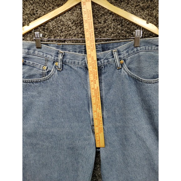 Levi 550 Jeans Men 40x30‎ Blue Relaxed Fit Tapered Leg High Rise Casual Pants - Picture 7 of 8